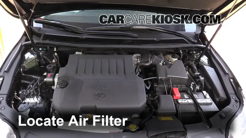 How to Change Engine Air Filter: 2015 Toyota Avalon XLE 3.5L V6